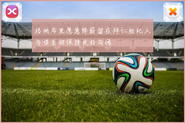 格纳布里愿意降薪留在拜仁经纪人与俱乐部保持良好沟通